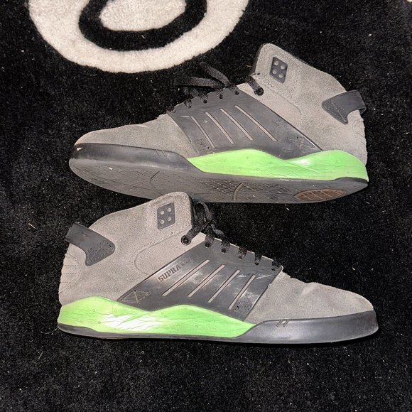 Supra Skytop III Charcoal Grey S07014 Vintage 2008 6.5/10 Condition - Picture 3 of 4